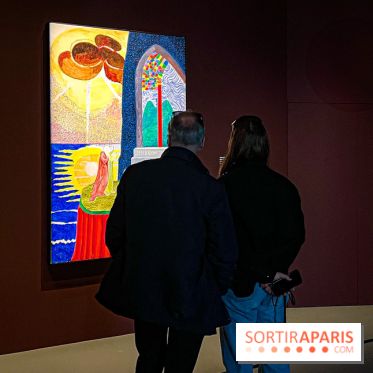 David Hockney : la plus grande exposition retrospective de l'artiste à la Fondation Louis Vuitton - IMG 8729 jpg