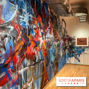 Exposition Graffiti x Georges Mathieu à la Monnaie de Paris