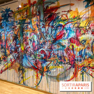 Exposition Graffiti x Georges Mathieu à la Monnaie de Paris