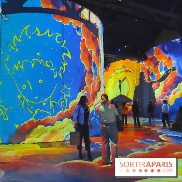 Le Petit Prince, l'odyssée immersive : un voyage poétique et coloré à vivre à l'Atelier des Lumières - fotor 1744363845504
