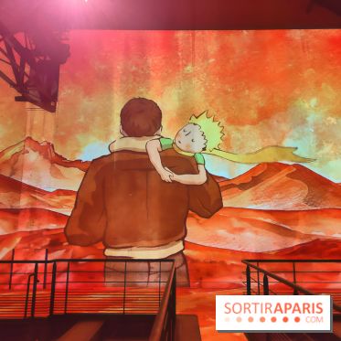 Le Petit Prince, l'odyssée immersive : un voyage poétique et coloré à vivre à l'Atelier des Lumières - fotor 1744364440556
