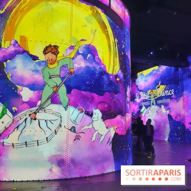 Le Petit Prince, l'odyssée immersive : un voyage poétique et coloré à vivre à l'Atelier des Lumières - fotor 1744364484943