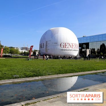 Ballon de Paris au parc André-Citroën : nos photos du gonflement - Ballon de Paris Generali 2