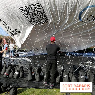 Ballon de Paris au parc André-Citroën : nos photos du gonflement - Ballon de Paris Generali 6