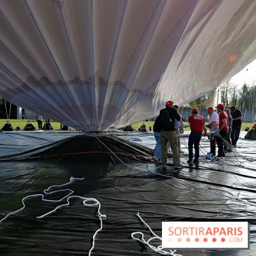Ballon de Paris au parc André-Citroën : nos photos du gonflement - Ballon de Paris Generali 11