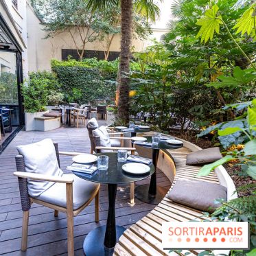 Pimpan, nouveau restaurant à Paris dans le Quartier Latin – Cuisine française moderne à Dame des Arts - terrasse