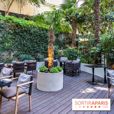 Pimpan, nouveau restaurant à Paris dans le Quartier Latin – Cuisine française moderne à Dame des Arts - terrasse