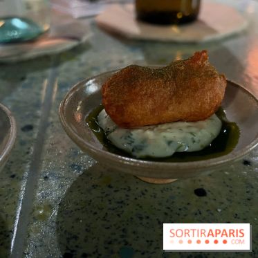 De Vie - Joue de cabillaud en tempura