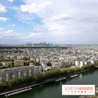 Ballon de Paris au parc André-Citroën : nos photos du vol à bord de l'aéronef -  visuel Paris - vue aérienne Paris - vue toit Paris