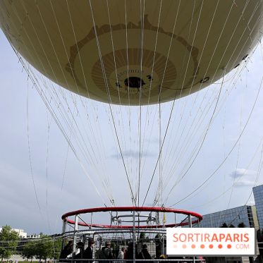 Ballon de Paris au parc André-Citroën : nos photos du vol à bord de l'aéronef - Vol Ballon Generali 