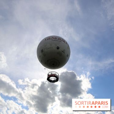 Ballon de Paris au parc André-Citroën : nos photos du vol à bord de l'aéronef - Vol Ballon Generali 