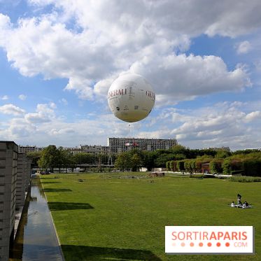 Ballon de Paris au parc André-Citroën : nos photos du vol à bord de l'aéronef - Vol Ballon Generali 