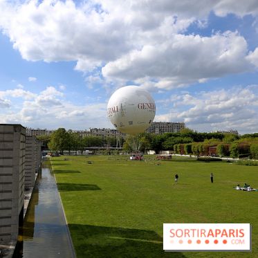Ballon de Paris au parc André-Citroën : nos photos du vol à bord de l'aéronef - Vol Ballon Generali 