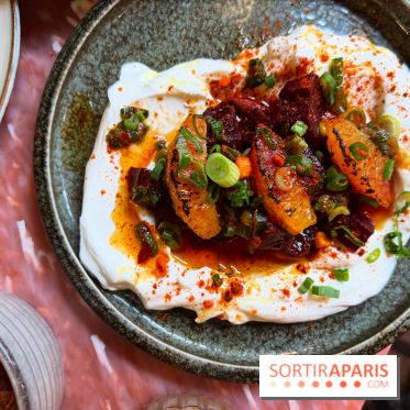 Mazmez - Labné betteraves et agrumes rôtis