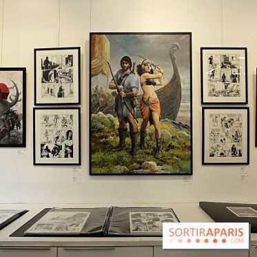 Rétrospective Grzegorz Rosinski, nos photos de l'expo gratuite à Paris - Expo Thorgal 13 fotor 202504251201