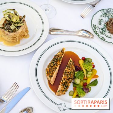 Les Chasses, le restaurant insolite avec une superbe terrasse à l'Abbaye des vaux de Cernay dans les Yvelines
