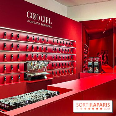 Good Girl Coffee Shop : le café-pop up experientiel du nouveau parfum de Carolina Herrera, à Paris