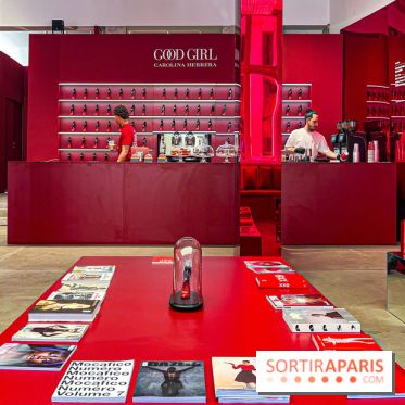 Good Girl Coffee Shop : le café-pop up experientiel du nouveau parfum de Carolina Herrera, à Paris