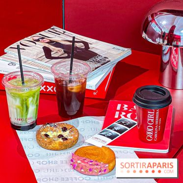 Good Girl Coffee Shop : le café-pop up experientiel du nouveau parfum de Carolina Herrera, à Paris