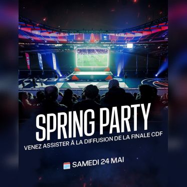 PSG Stadium Tour Spring Party & Playground ! - portrait diffusion cdf