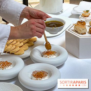 Tea Time griffé Chaumet au Peninsula Paris : le miel sublimé sous toutes ses formes par Anne Coruble
