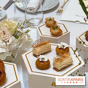 Tea Time griffé Chaumet au Peninsula Paris : le miel sublimé sous toutes ses formes par Anne Coruble