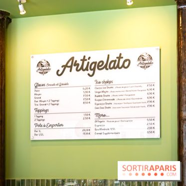 Artigelato, le nouveau glacier du 9e, près de l'Opéra