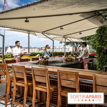 La terrasse estivale en rooftop du Cheval Blanc : Le Jardin