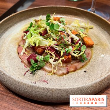 Table Penja - Carpaccio de tête de veau