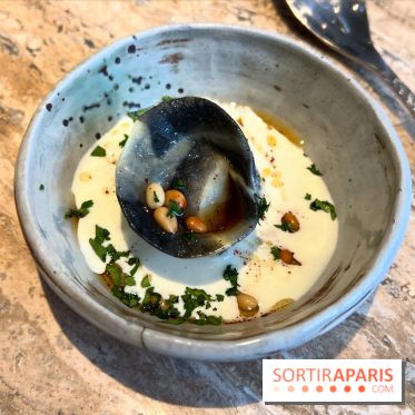 Restaurant Alan Geaam - Raviole, sarrasin fermenté, coriandre