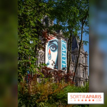 Hôtel de Ville - De Paris à Belem - Forêt Urbaine - Obey  - A7C03047