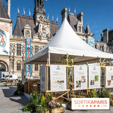 Hôtel de Ville - De Paris à Belem - Forêt Urbaine - Obey  - A7C03321