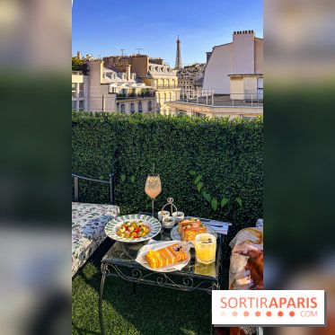 Le Marta, le bar à cocktails perché sur le rooftop de l'Hôtel Barrière Fouquet's Paris tout l'été 2025 - image00031