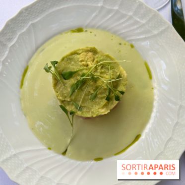 Patio terrasse La Réserve Paris - Ceviche de daurade