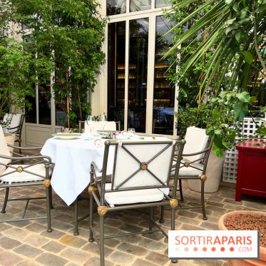 Patio terrasse La Réserve Paris - Terrasse