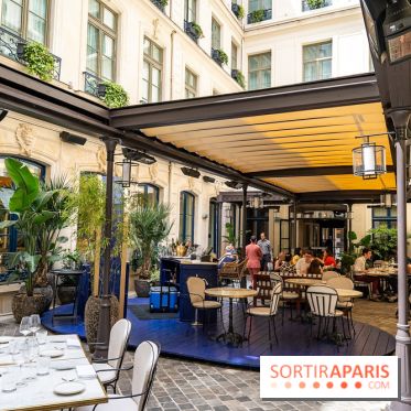 Maison Delano restaurant et terrasse cachée Paris 8e - terrasse