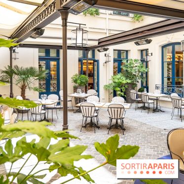 Maison Delano restaurant et terrasse cachée Paris 8e - terrasse