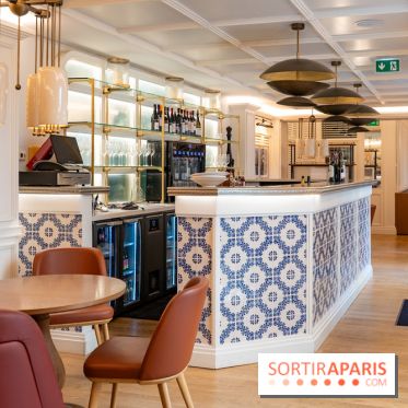 Maison Delano restaurant et terrasse cachée Paris 8e - bar