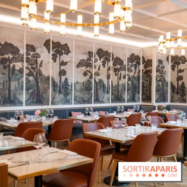 Maison Delano restaurant et terrasse cachée Paris 8e - salle restaurant 