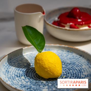 Maison Delano restaurant et terrasse cachée Paris 8e - desserts