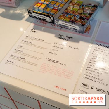 Le pop-up de glace Café Isaka à la Samaritaine avec salon de thé