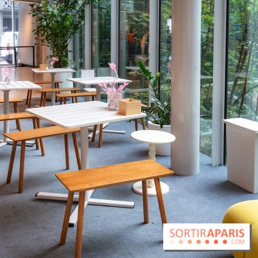 Le pop-up de glace Café Isaka à la Samaritaine avec salon de thé