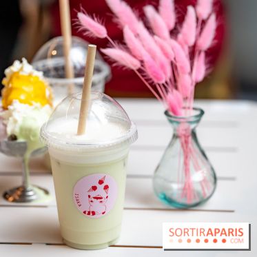 Le pop-up de glace Café Isaka à la Samaritaine avec salon de thé