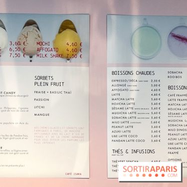 Le pop-up de glace Café Isaka à la Samaritaine avec salon de thé