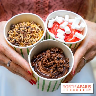 Les glaces gourmandes de l'Épicerie du Bristol - les photos