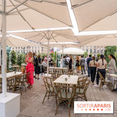La terrasse d'été du Ritz, place Vendôme