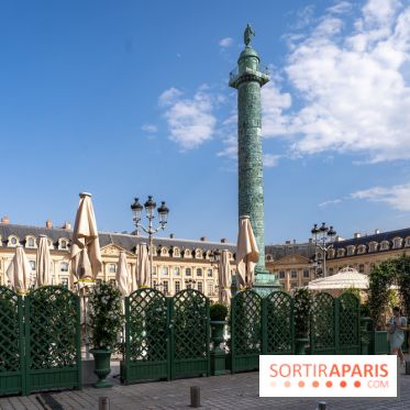La terrasse d'été du Ritz, place Vendôme