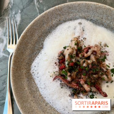 Divellec - Encornets en persillade, chorizo