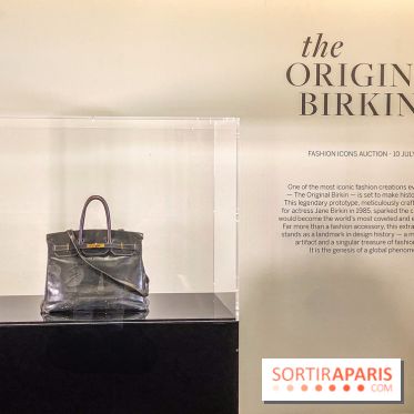 Fashion Icons : exposition gratuite du Birkin original chez Sotheby's Paris