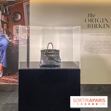 Fashion Icons : exposition gratuite du Birkin original chez Sotheby's Paris